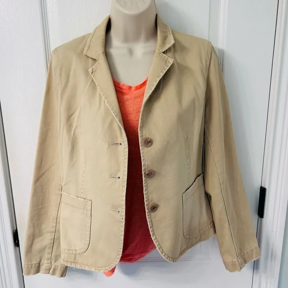 J. Crew Tan Khaki Women's Blazer!